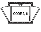 a black and white drawing - code 3,6