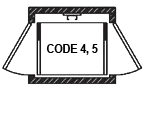 a black and white drawing - code 4,5